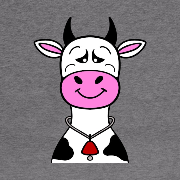 COW With Attitude Cow Lover - Funny Cow Art by SartorisArt1